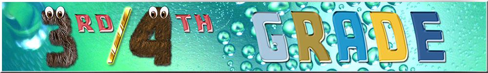 3rd/4th Grades Classroom Banner